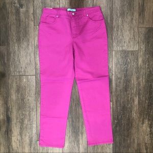 NWT Charter Club Pink Classic Narrow Leg Jeans